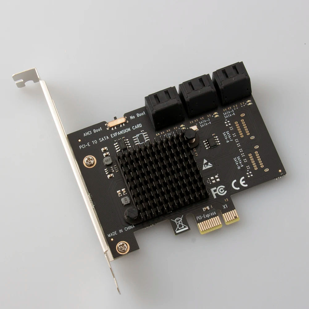 Shunmaii PCI-E 1X to SATA 3.0 6-Port Expansion Card