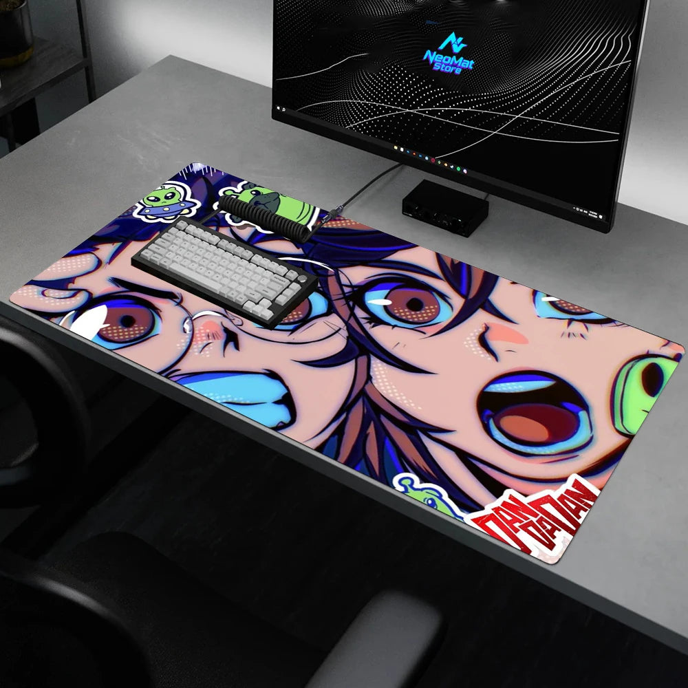 Anime Mouse Pad XXL Large Extended Mousemat Deskmat Vibrant Cartoon Desk Mat 90x40 Gaming Office Supplies PC Playmat Pad