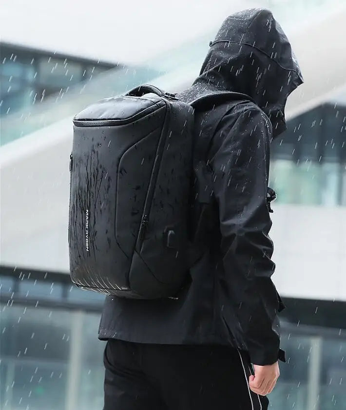 Mark Ryden 2025  Anti-Thief Fashion Men Backpack Multifunctional Waterproof 15.6 Inch Laptop Bag Man USB Travel Charging Bag