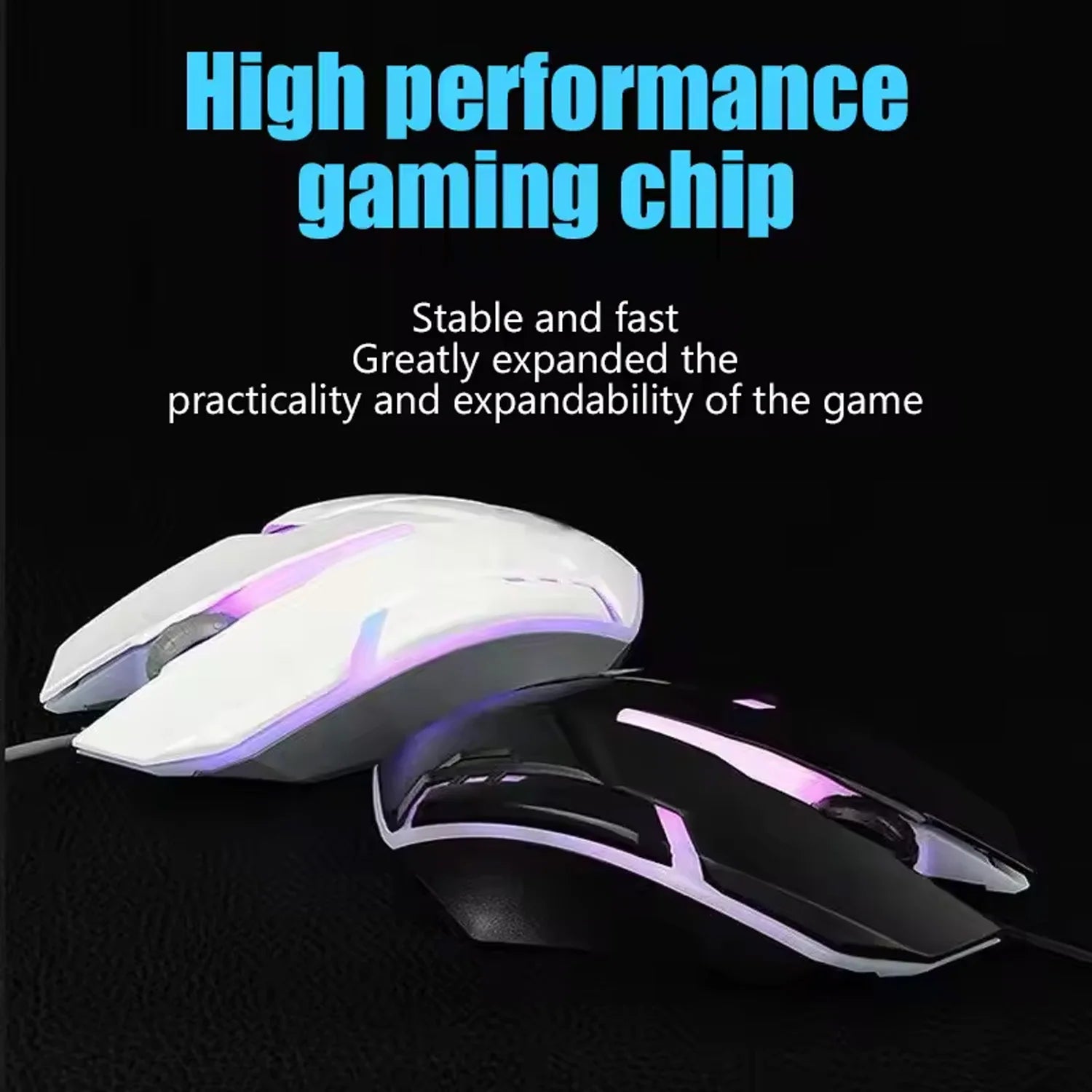 Stylish Backlight Wired Keyboard with Mouse Responsive Game Keys Long Lasting Comfort For Workspaces Efficient Gaming Office