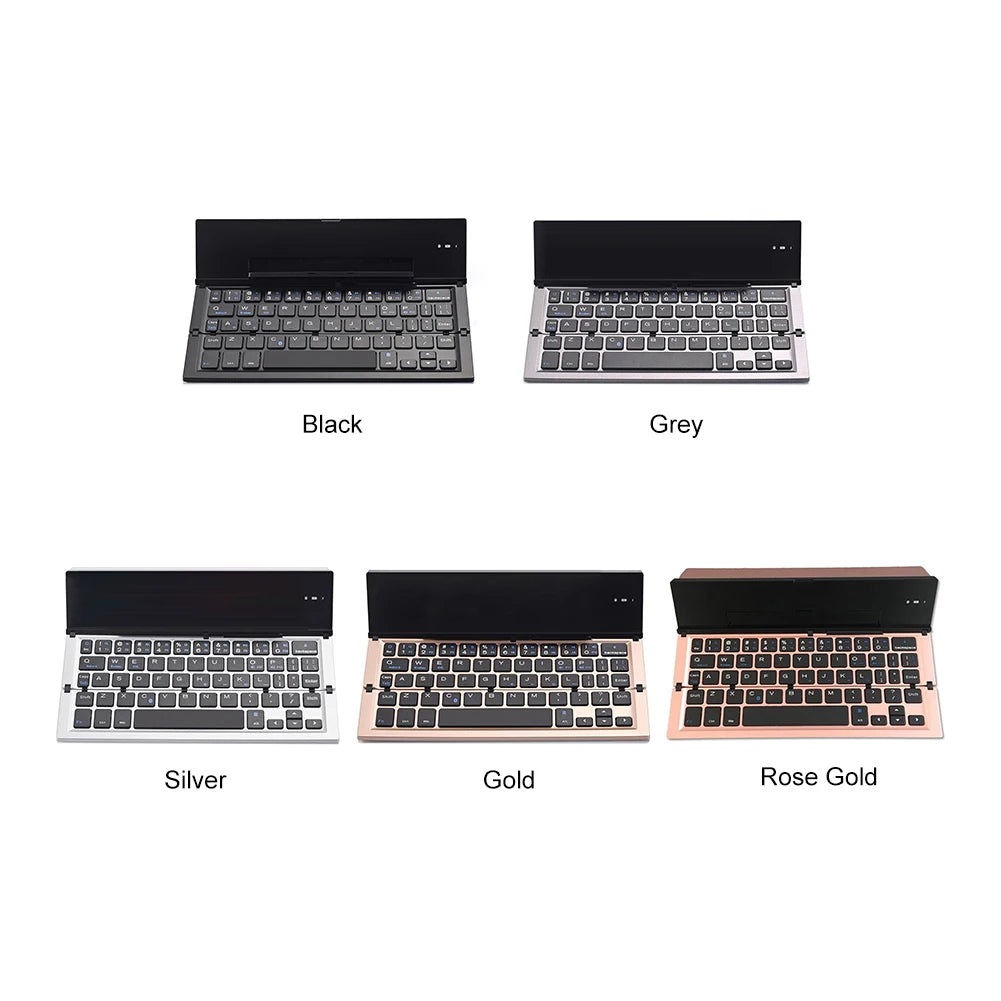 Wireless Folding Keyboard BT 5.1 Numeric Keypad for IOS Android Windows for Ipad Tablet Portable Mini Digital Keypad