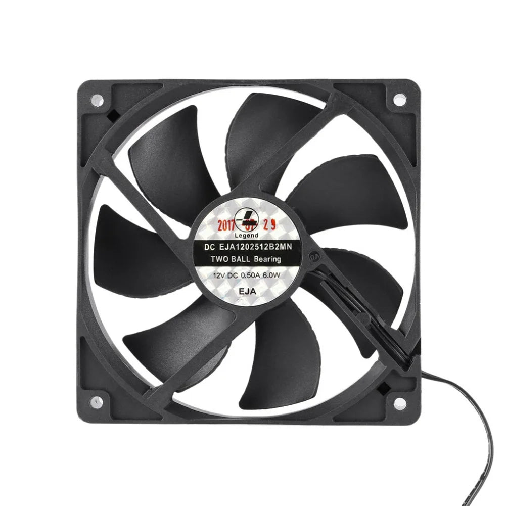 12cm 3000RPM Fan Cooling 12V PC Case Radiator Cooler 120MM Big 4Pin Desktop Chassis Workstation Cabinet Heatsink Fan Server Fans