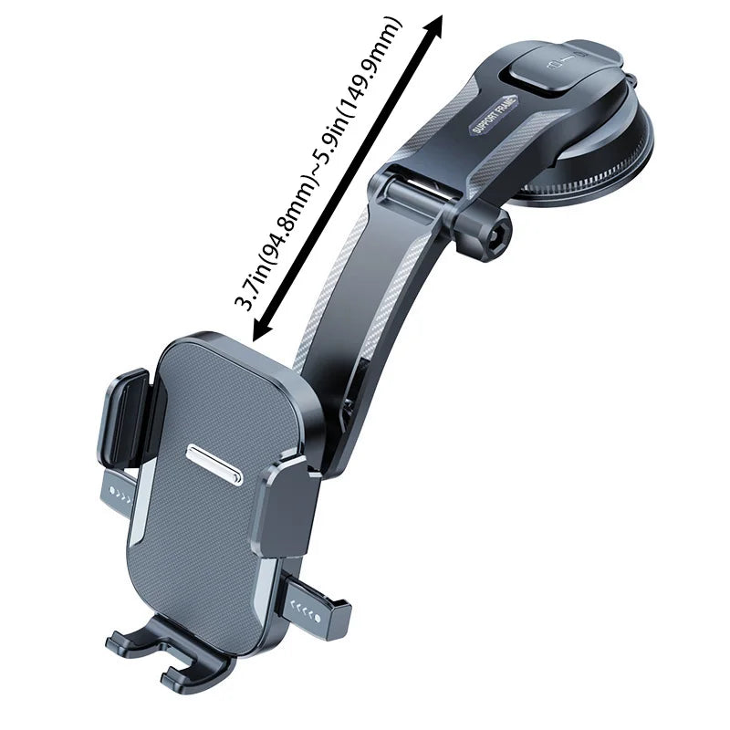 GPS Navigation Car Phone Bracket - Universal Dashboard Windshield Desk Hanging Cellphone Stand