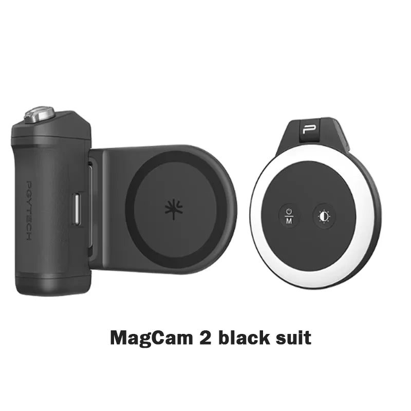 PGYTECH MagCam 2 Phone Grip 3-in-1Camera Phone Grip Modular Kit Bluetooth Remote