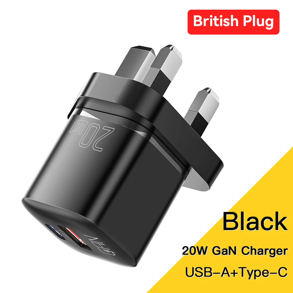 Essager 20W GaN PD USB C Charger for iPhone 14 13 12 11 Pro Max mini SE Phone QC3.0 PD 3.0 USB Type C Fast Charging for iPad Air