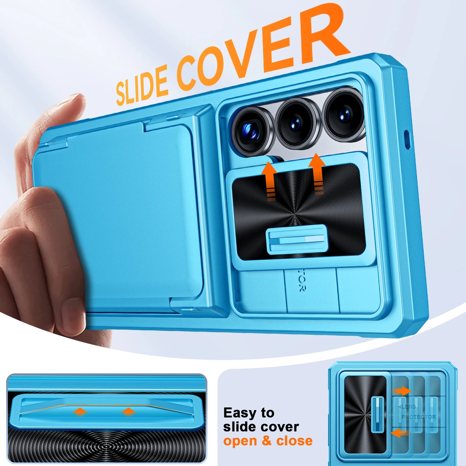 Samsung Galaxy S25 Ultra Case Wallet - Full Body Protective with Card Holder (4 Cards) Camera Cover & Kickstand for Women & Men