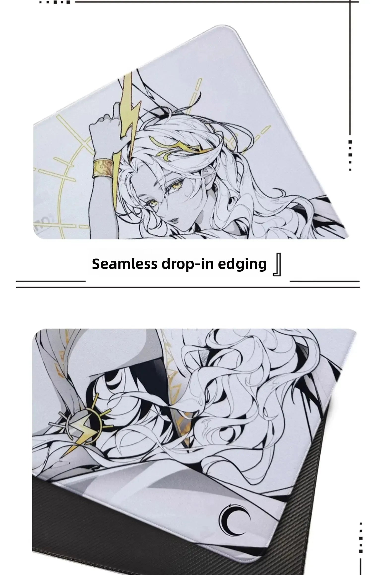 Hot Sale Crescent Care Studio Olympus Series Zeus Hades Poseidon Ares X Mousepad Gaming Mouse Pad FPS PC E-sport Accessories