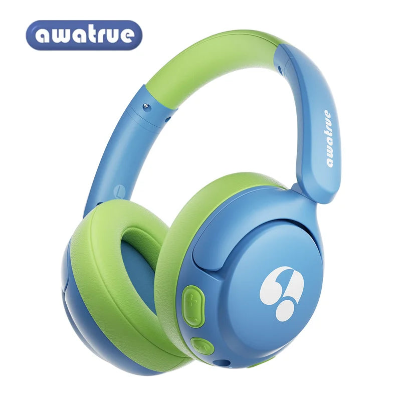 Awatrue Kids Bluetooth 5.4 Headphone 85dBA Safe Volume Lightweight