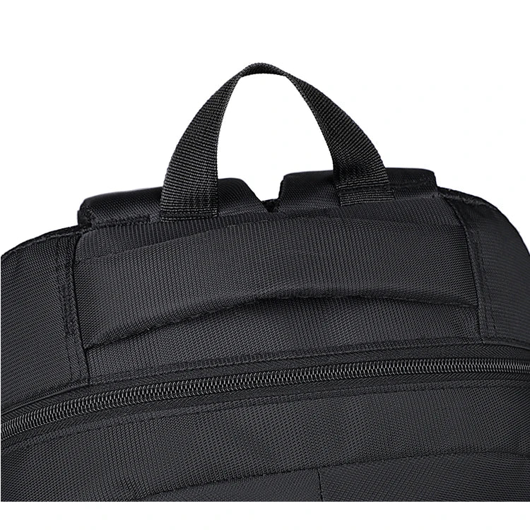 Men's large-capacity backpack, fashionable laptop bag, suitable for travel and business, equipped with secure zipper closure and