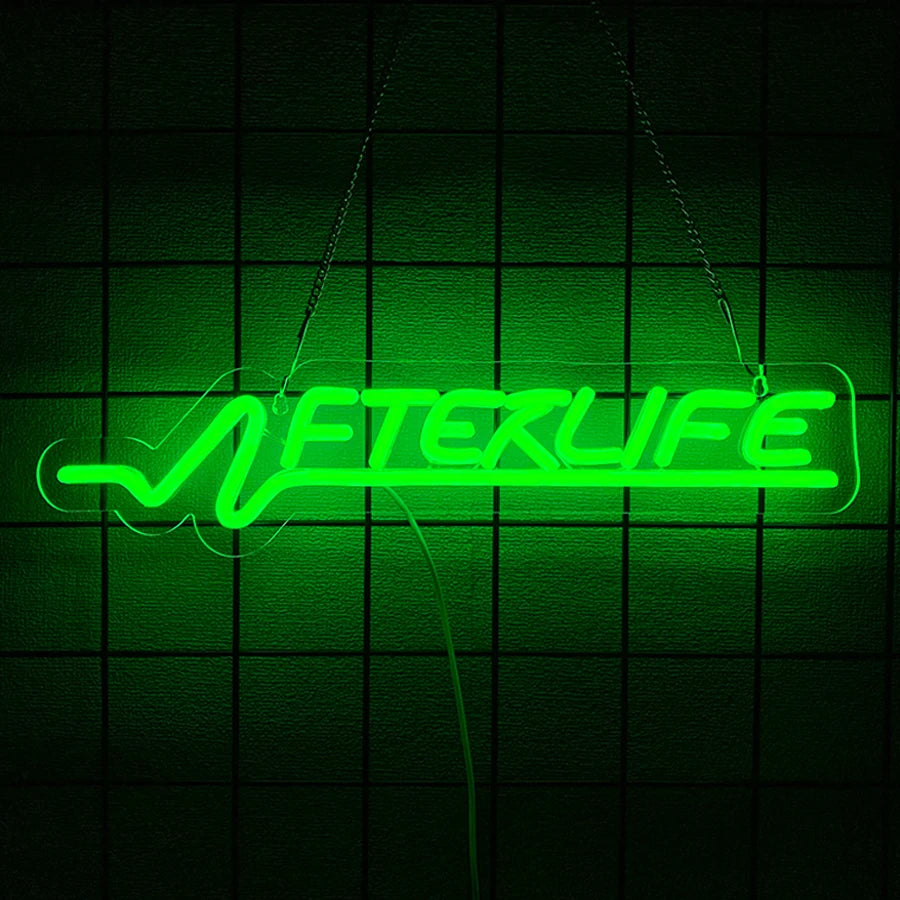 Cyberpunk Neon Sign Game LED Sign for Wall Decor Shooting Games Neon Light for Gaming Room Man Cave Bedroom Gifts for Teen Boys