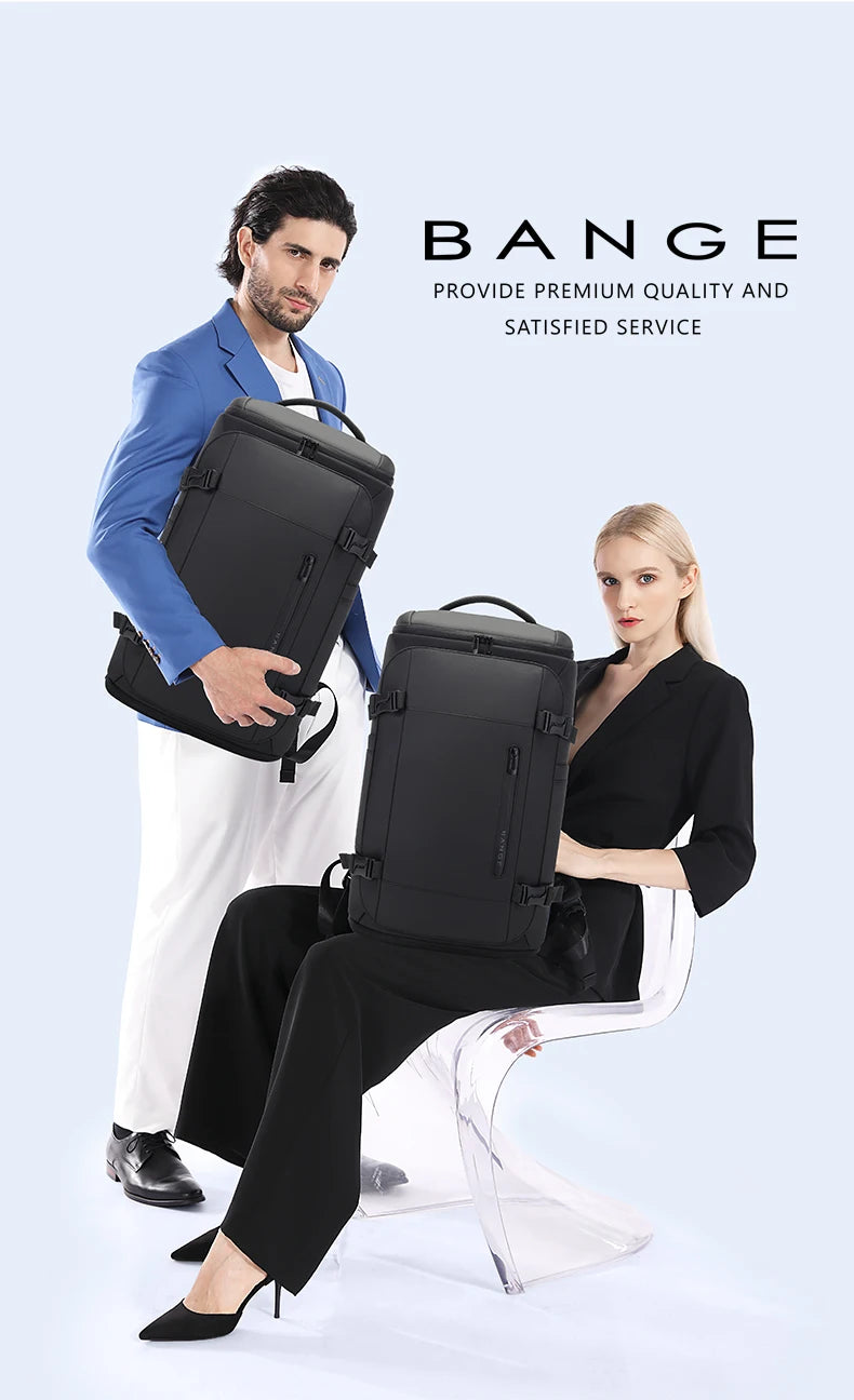 BANGE Carry On Backpack Cabin Bag Travel Backpack for Men Shoes Handle Luggage Leisure Laptop Backpack mochila para viaje cabina