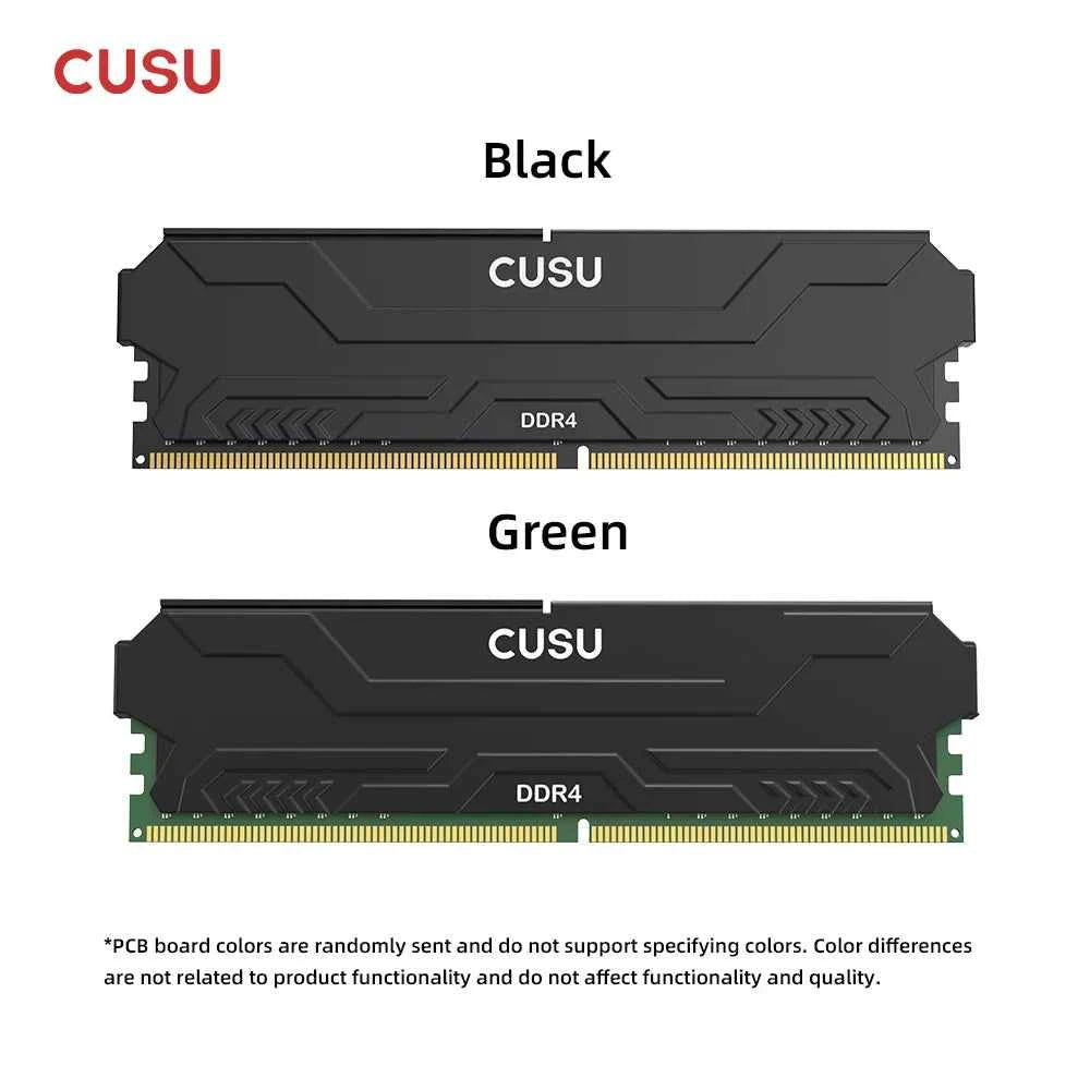 CUSU RAM DDR4 8GB 16GB Memory 3200MHz 3600MHz DDR5 5600MHz 6400MHz Desktop Ram 288pin Udimm for Intel AMD Motherboard