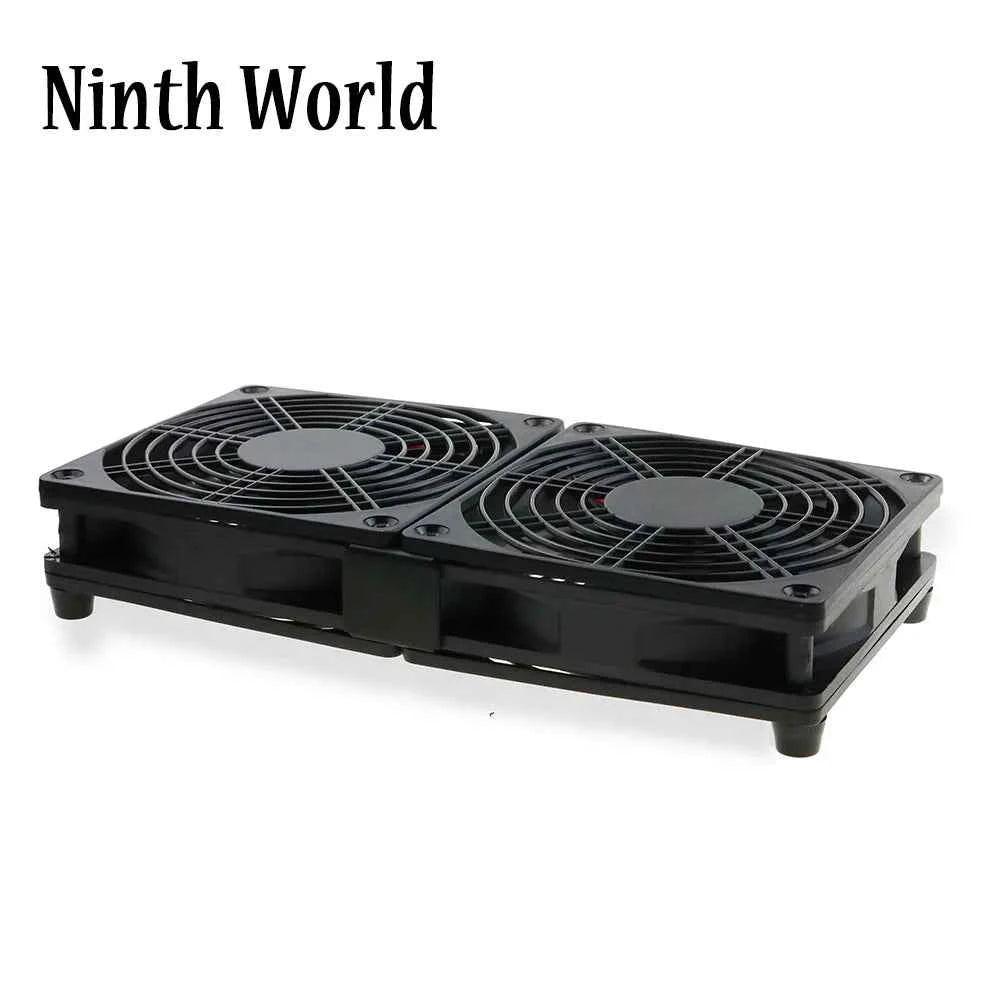 Router Cooling Fan DIY PC Cooler TV Box Wireless  Silent Quiet DC 5V USB Power 120mm 240mm Fan 12CM W/Screws Protective Net