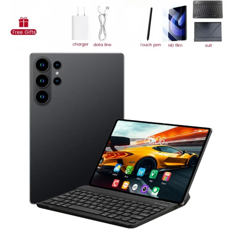2026 5G Tablet Android 16 Brand New 11 inch 24GB RAM 2TB ROM Tablet 20000mAh 10Core WIFI Bluetooth Network MI Tablet