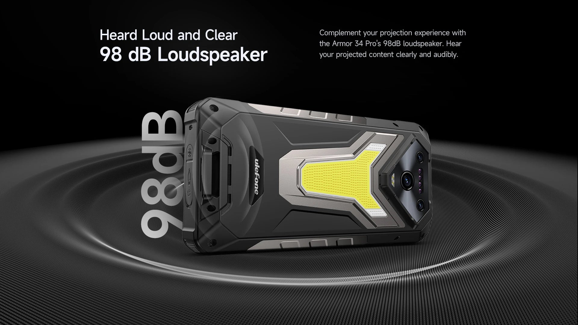 Ulefone Armor 34 Pro Plus 5G AI Rugged Phone  6.95