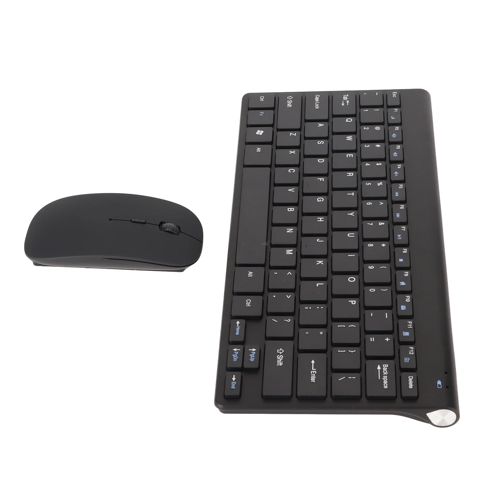 2.4G Wireless Keyboard Mouse Kit Slim Silent Smart Wireless Keyboard Mouse Set with USB Receiver For Home PC Laptop