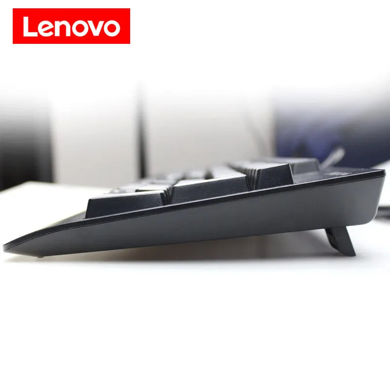 Lenovo keyboard Mouse PS/2 Round Port Interface Wired Combo Red Dot Waterproof