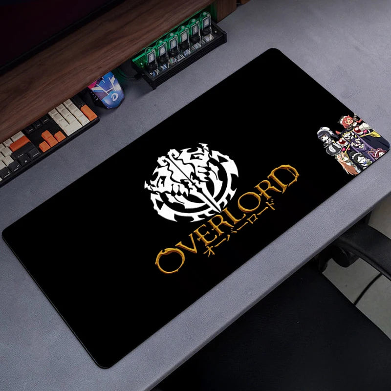 Overlord Mouse Mats Mousepad Large Anime Gaming Accessories Mause Pad Kawaii Carpet Cabinet Keyboard Deskmat коврик для мыши