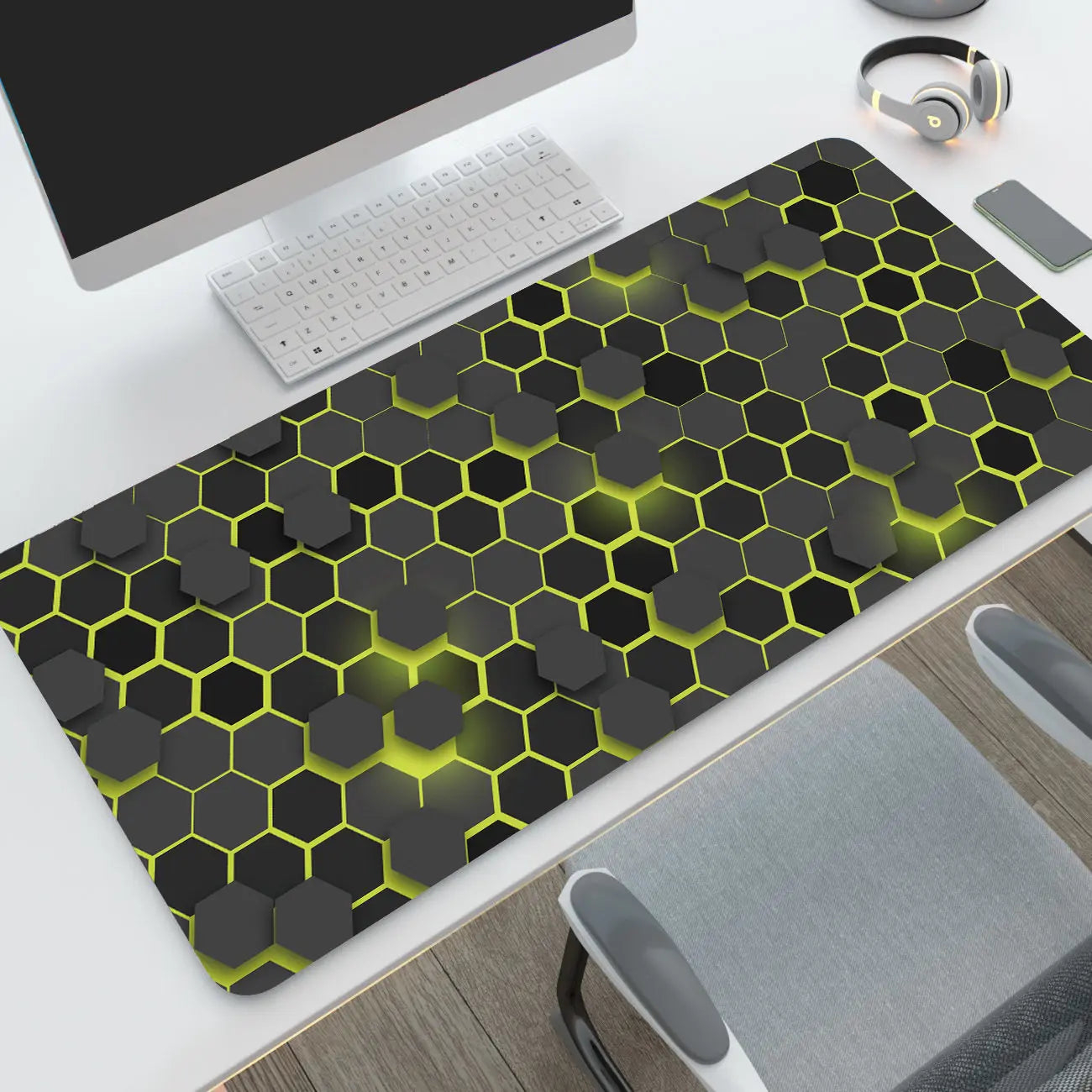 Hexagon Mousepad Computer New XXL MousePads Keyboard Pad Mouse Mat Esport Gamer Office Carpet Table Mat Desktop Rubber Mouse Pad