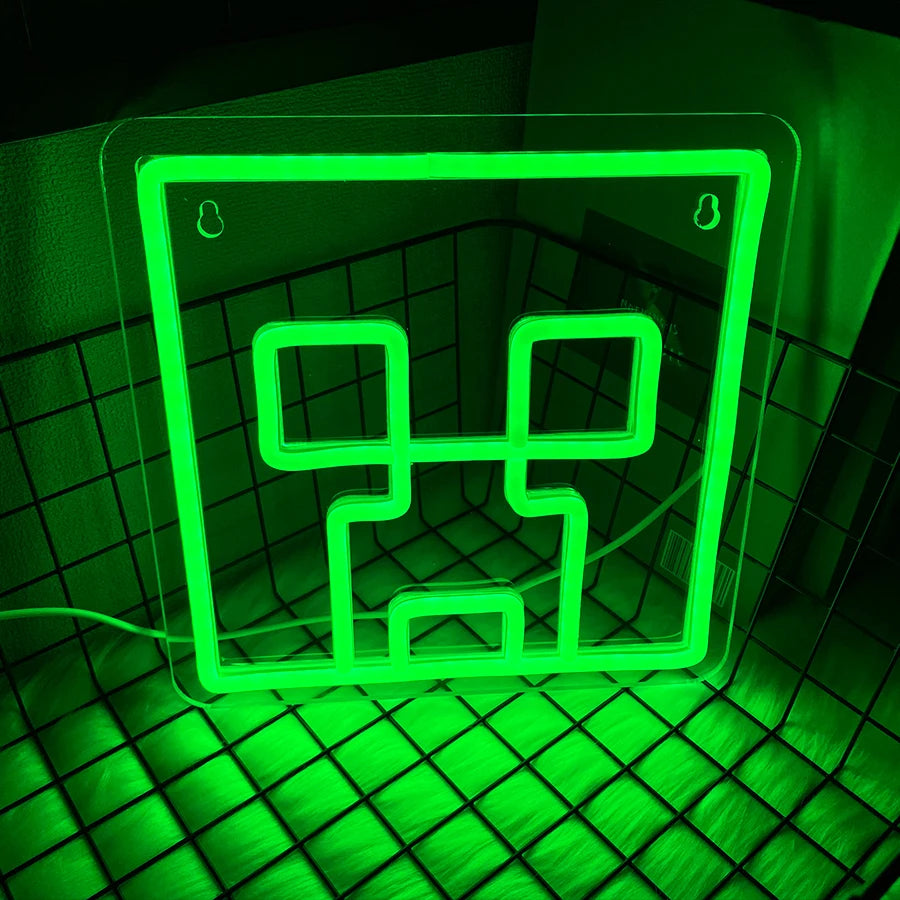 Game Led Neon Sign, Suitable For Gamers' Room Decor, Usb Power Supply, Bedroom, Game Room Animation Night Light, Youth Gifts.