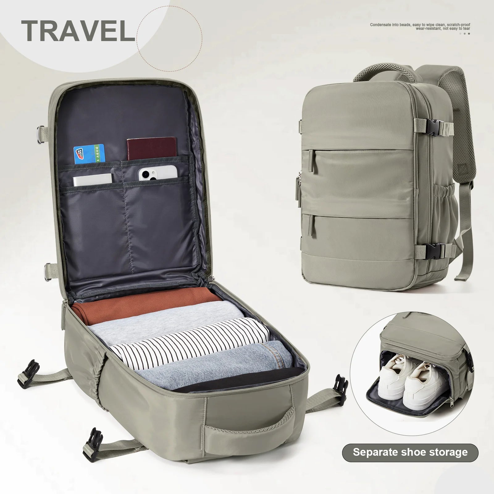 Ryanair Backpack 40x30x20 Cabin Bag Travel Backpack for Men Women Hand Luggage Leisure Laptop Backpack mochila para viaje cabina