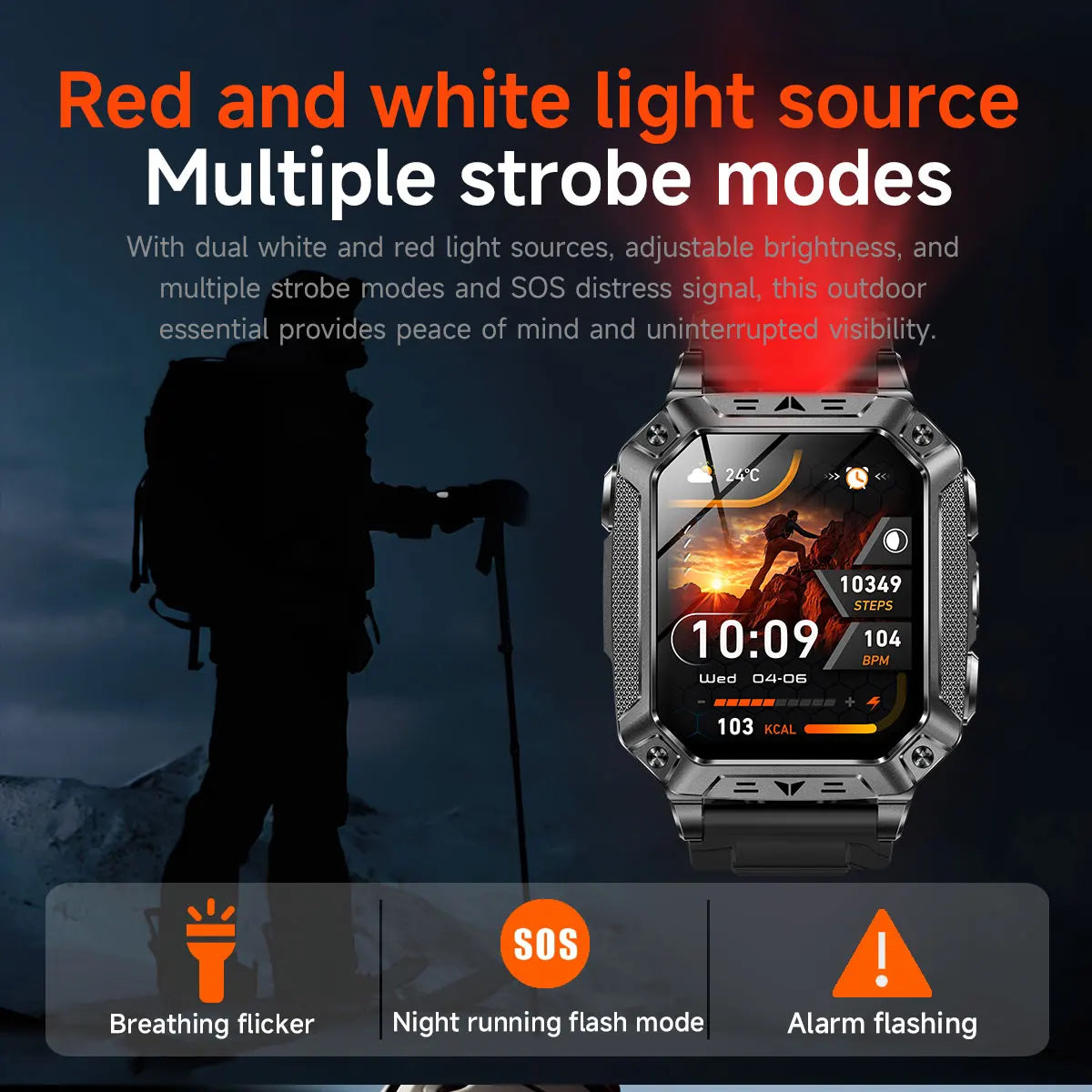TANK Ultra 2026 1400mAh Military GPS Smart Watch Men 200Day Standby Rugged Tactical Watch 10ATM Diving SOS Satellite Alert Clock