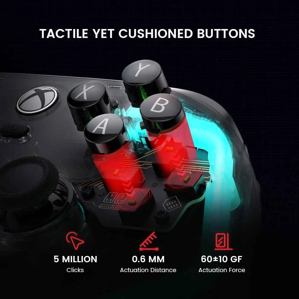 GameSir Kaleid Xbox Controller Wired Gamepad for Xbox Series X, Xbox Series S, Xbox One Game Console, with Hall Effect Joystick