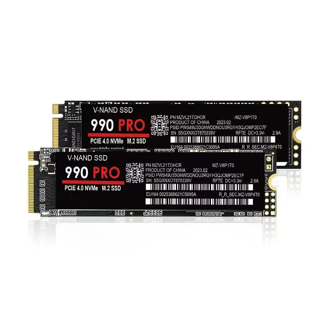 New M.2 990 PRO NVMe SSD PCIe Gen4 High Performance Internal Drive 2TB 4TB Storage Upgrade For PS5 Desktop Laptop