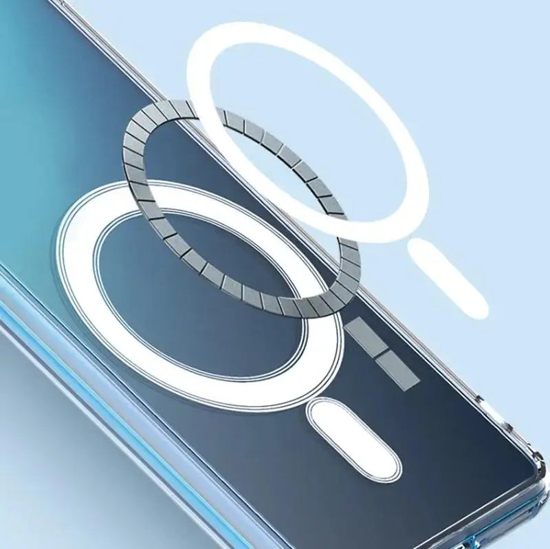 Magnetic Magsafe Wireless Charge Case for Samsung Galaxy S26 S25 S24 S23 Plus S23 22 21 20 FE Ultra edge Clear Shockproof Cover