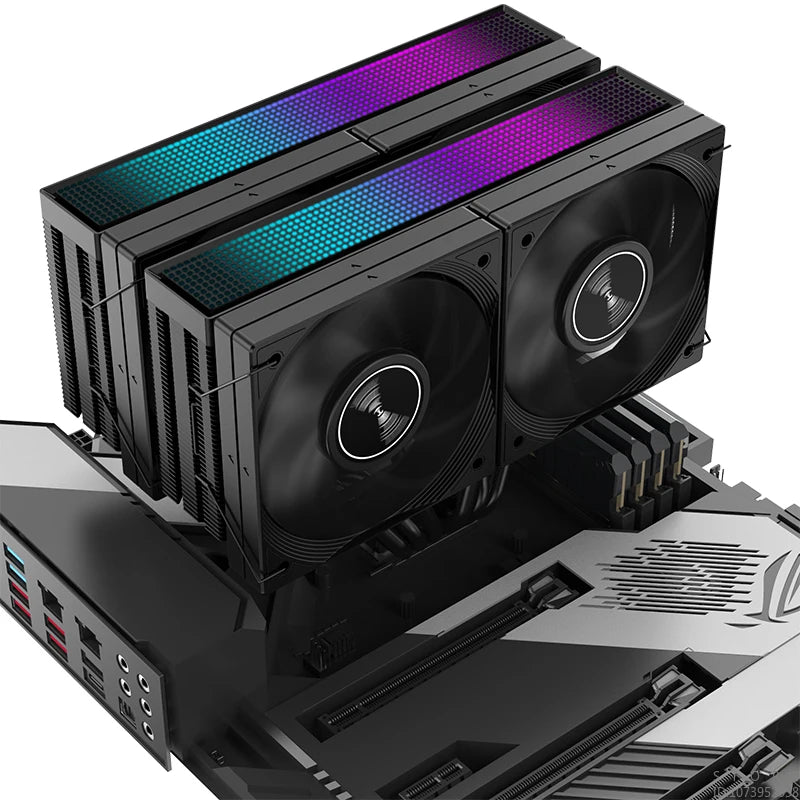 JIUSHARK CPU Cooler JF15K Dual Tower 10CM & 4 Fans