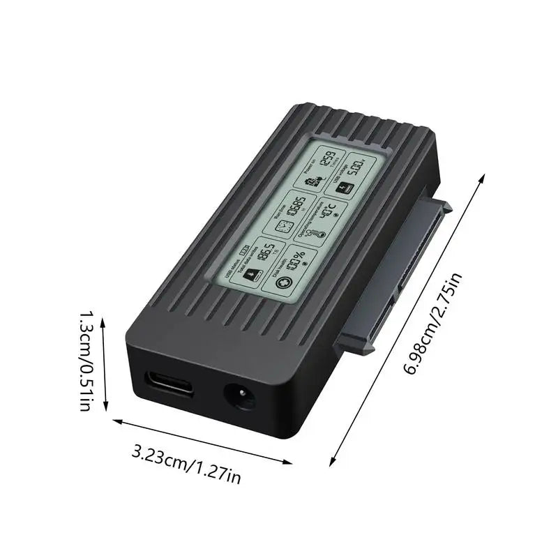 Hard Drive Recovery Kit External Hard Drive Reader Hard Drive Recovery Tool USB Hard Drive Adapter For Laptops Tablets Desktops