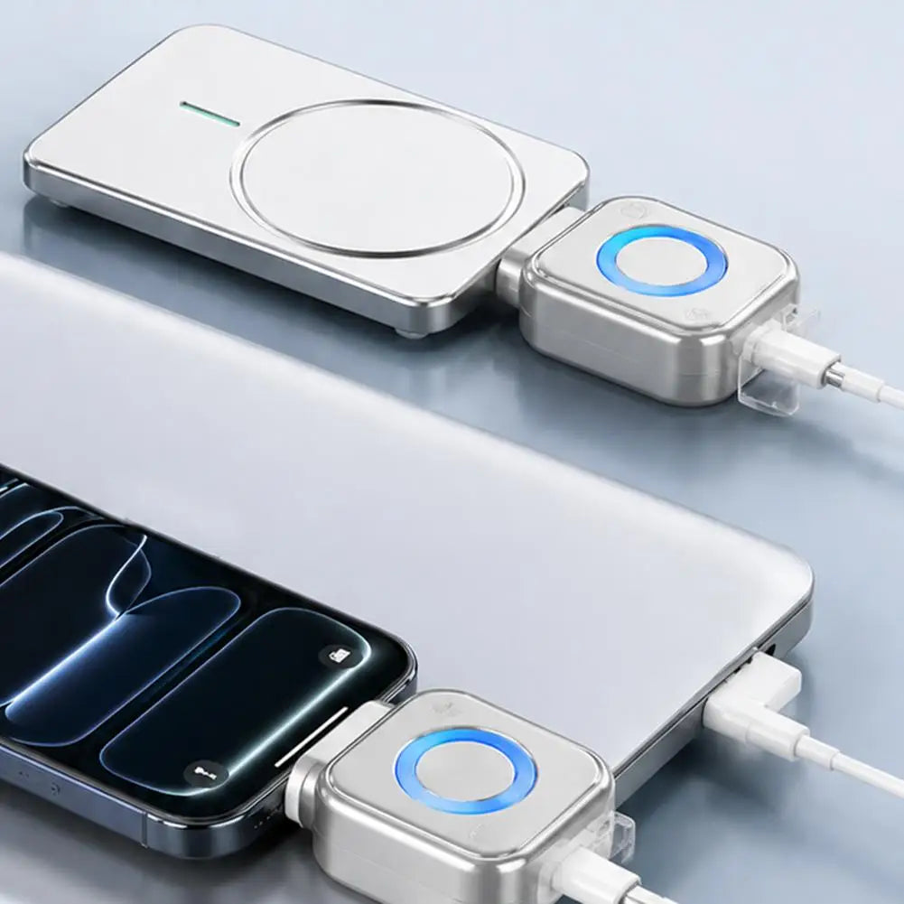 AI Smart Charging Disconnect Adapter Auto Power Off When Fully Charged 140W Type C Fast Charger Battery Protector