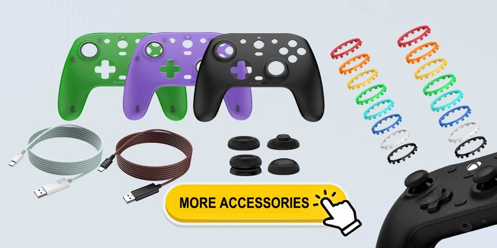 GameSir G7 Pro Xbox Series X|S Controller – Wired for Xbox, Wireless for PC, Bluetooth for Android – Hall Effect, Charging Dock