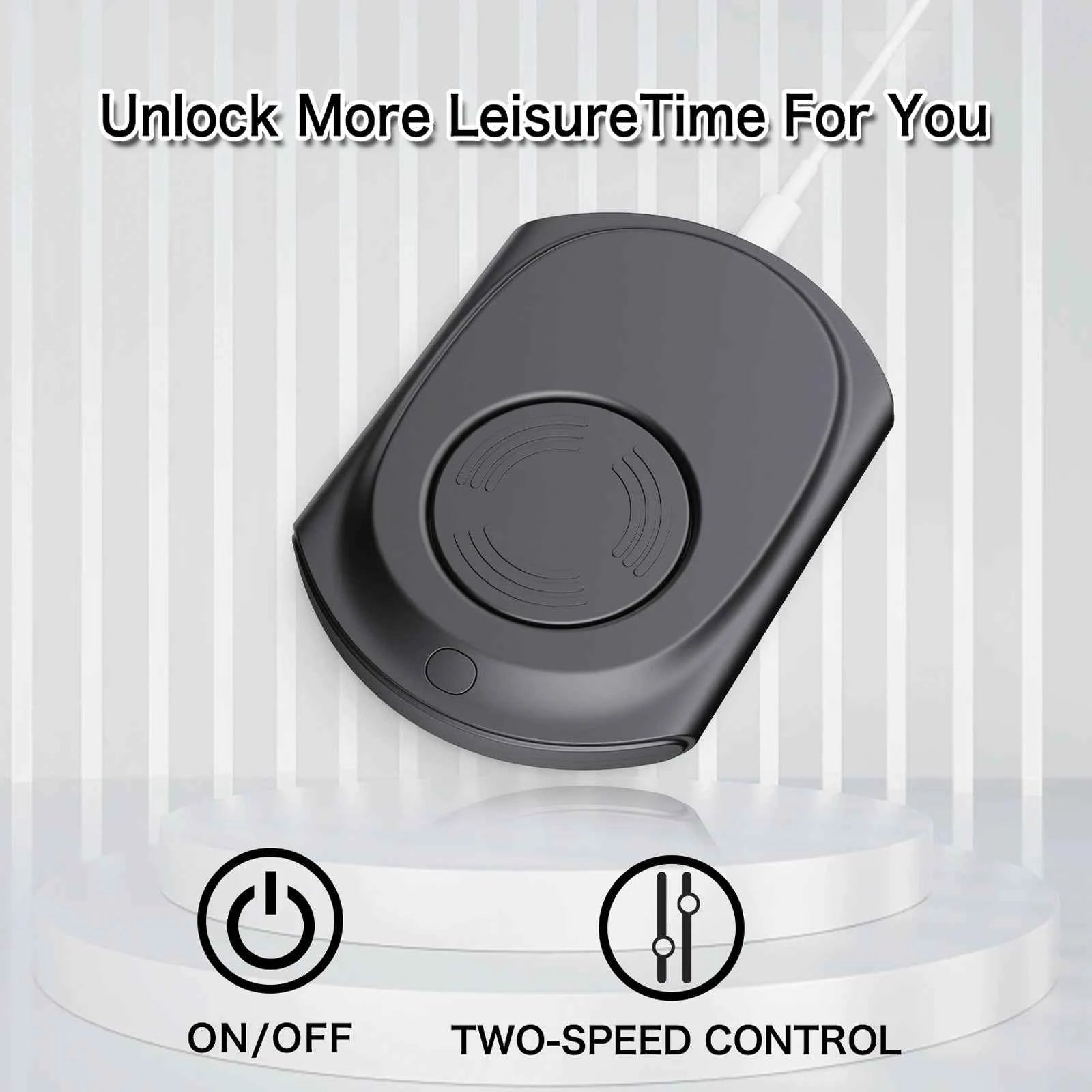 Mouse Jiggler, Ultra Slim, 20dB Noiseless, Undetectable Mouse Mover Simulates Realistic Movement, Driver Free Shaker