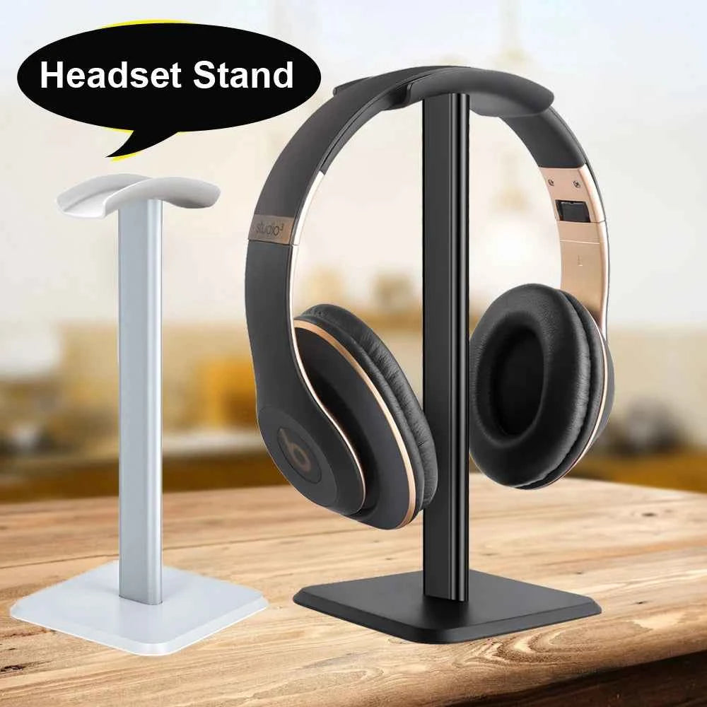 T-WOLF Universal Aluminum Headphone Stand – Desktop Headset Holder