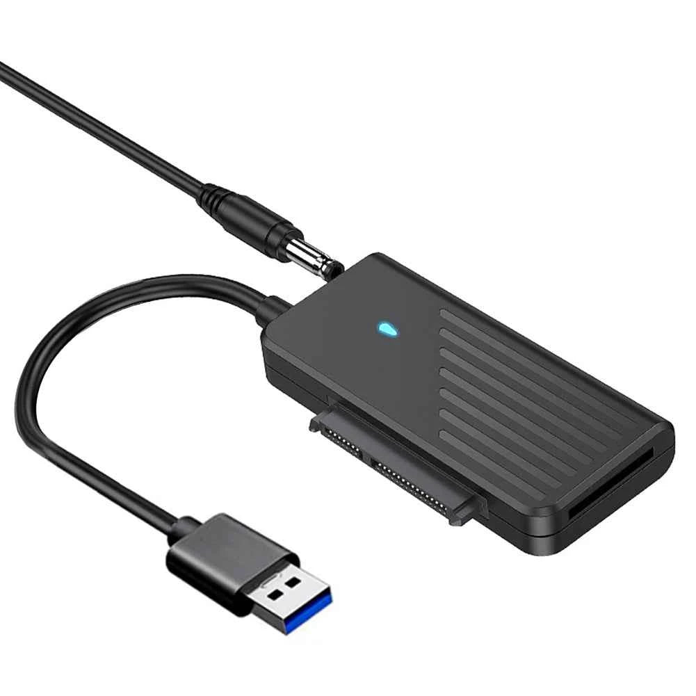 USB3.0 To SATA External Adapter 5Gbps 2.5/3.5 Inch HDD Converter M.2 NGFF Solid State Converter NVME for Desktop Laptop