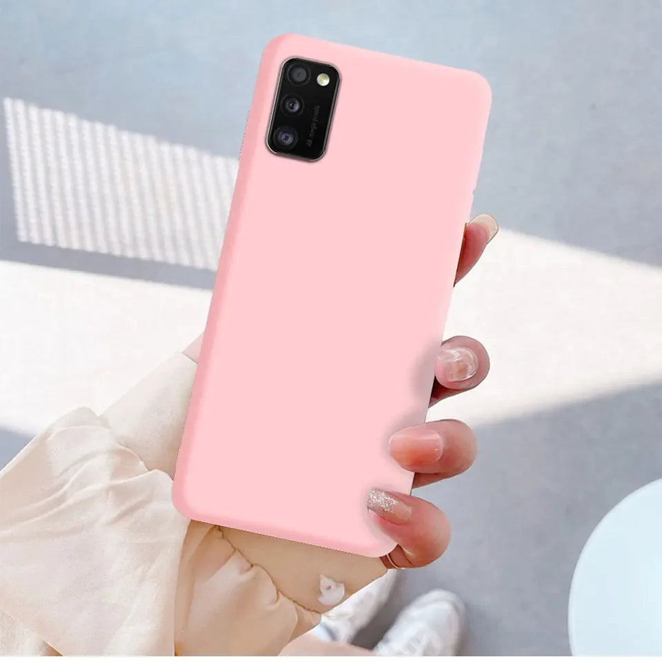 Liquid Soft Silicone TPU Case For Samsung Galaxy S20 S21 S22 S23 Plus Note 20 Ultra S21 FE 5G Back Cover Cases