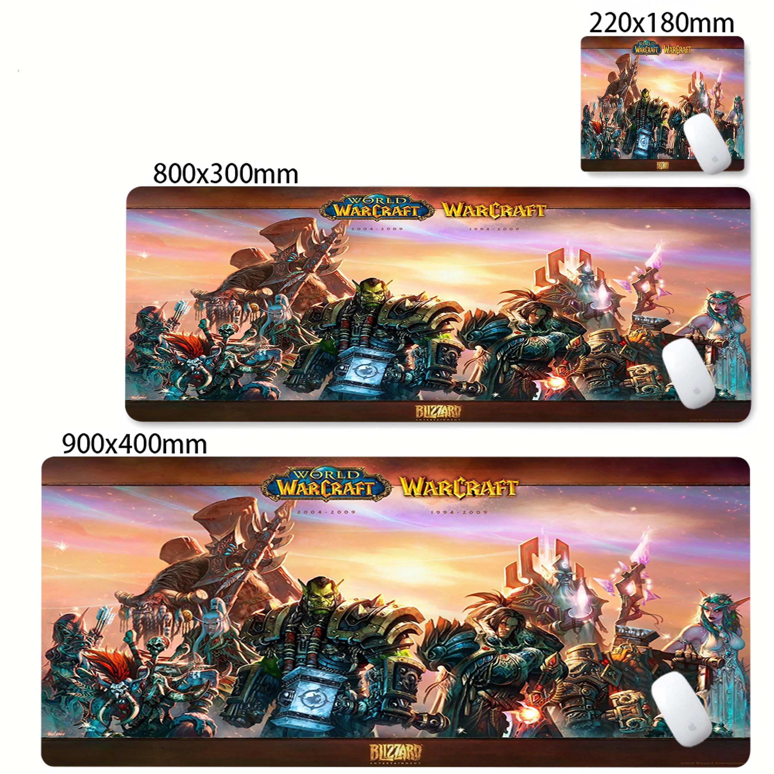 Laptop XXL Game Cabinet Desk Mat Carpet World of Warcraft Lich King Mouse Pad PC HD Anime Gaming Accessories Keyboard Mousepad