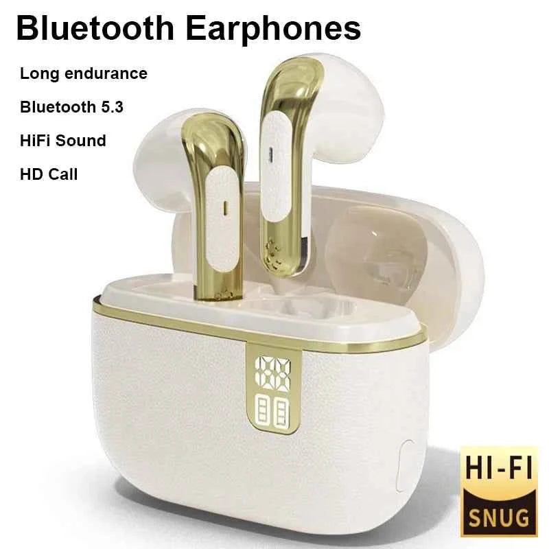 Bluetooth Earphone Wireless Headphone HiFi Stereo Sport Gaming Headsets ENC HD-Calling Noise Reduction Earbuds For Xiaomi iPhone