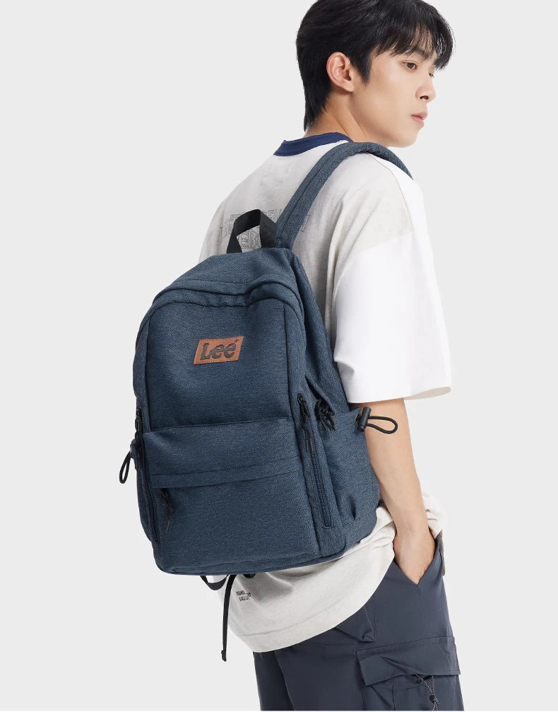 LEE Lightweight 16 Inch Laptop Backpack Women Man Oxford Middle High School Bag Large Capacity Teenage College Student Schoolbag