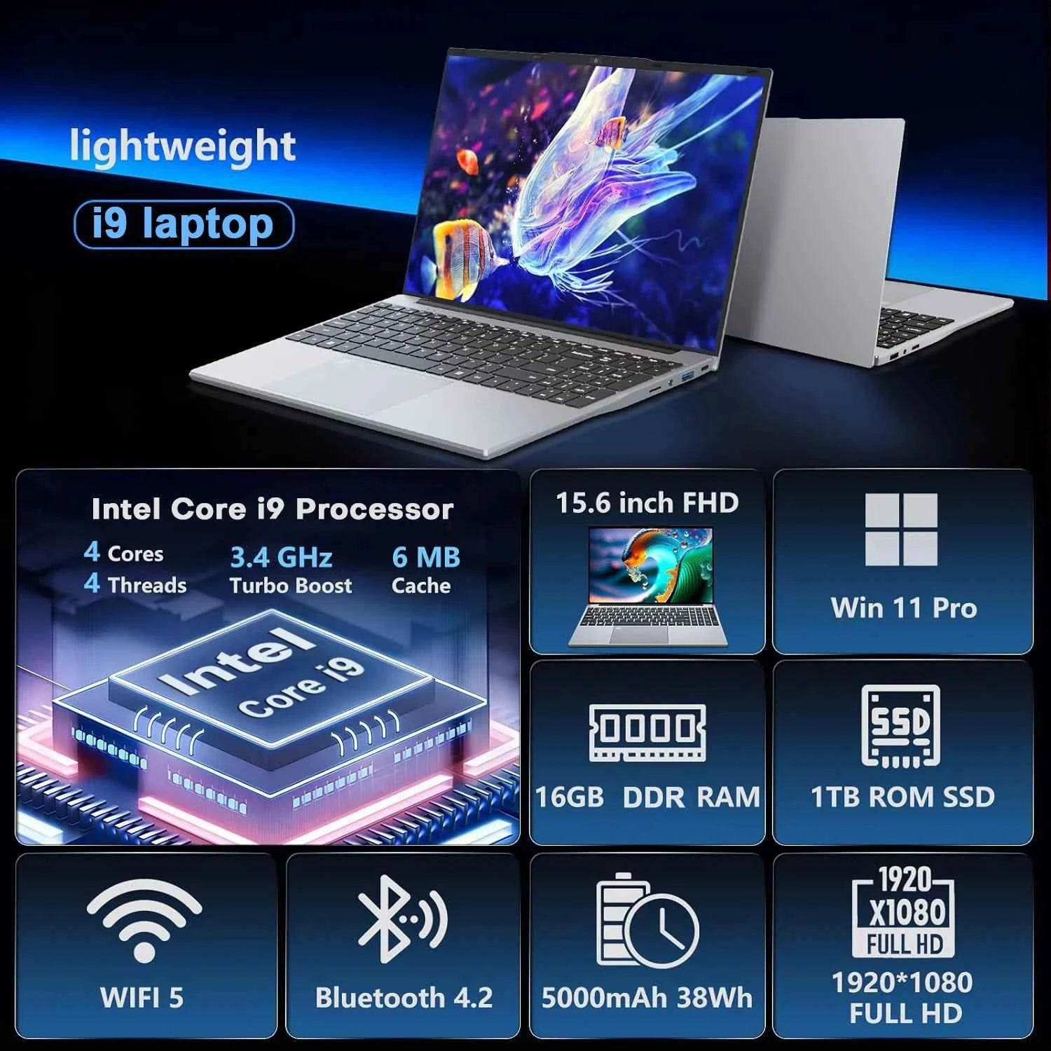 Windows 11 Gaming Laptop 15.6