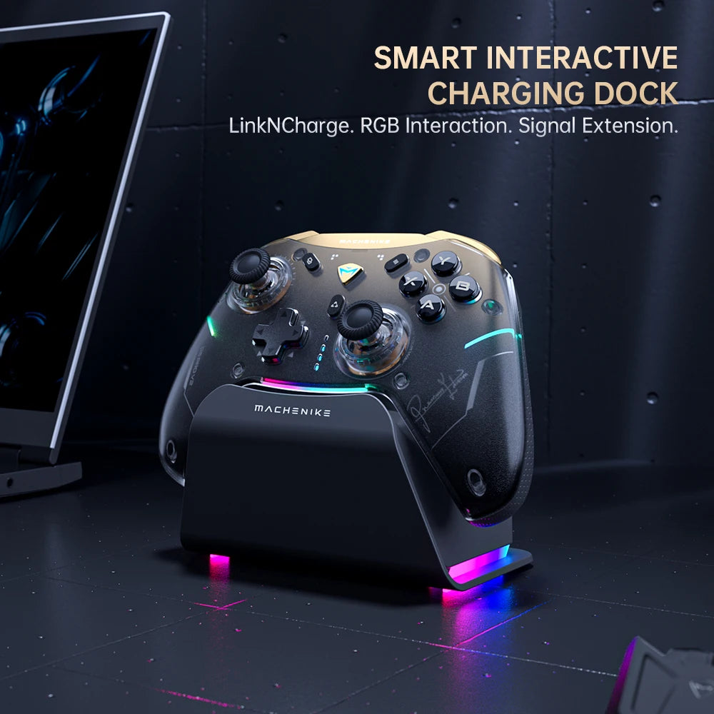 MACHENIKE G5Pro V2 Ultimate Gaming Controller Optical Trigger ABXY Button Hot-Swappable Joystick 4K Resolution For Switch PC - WinSupport Tech