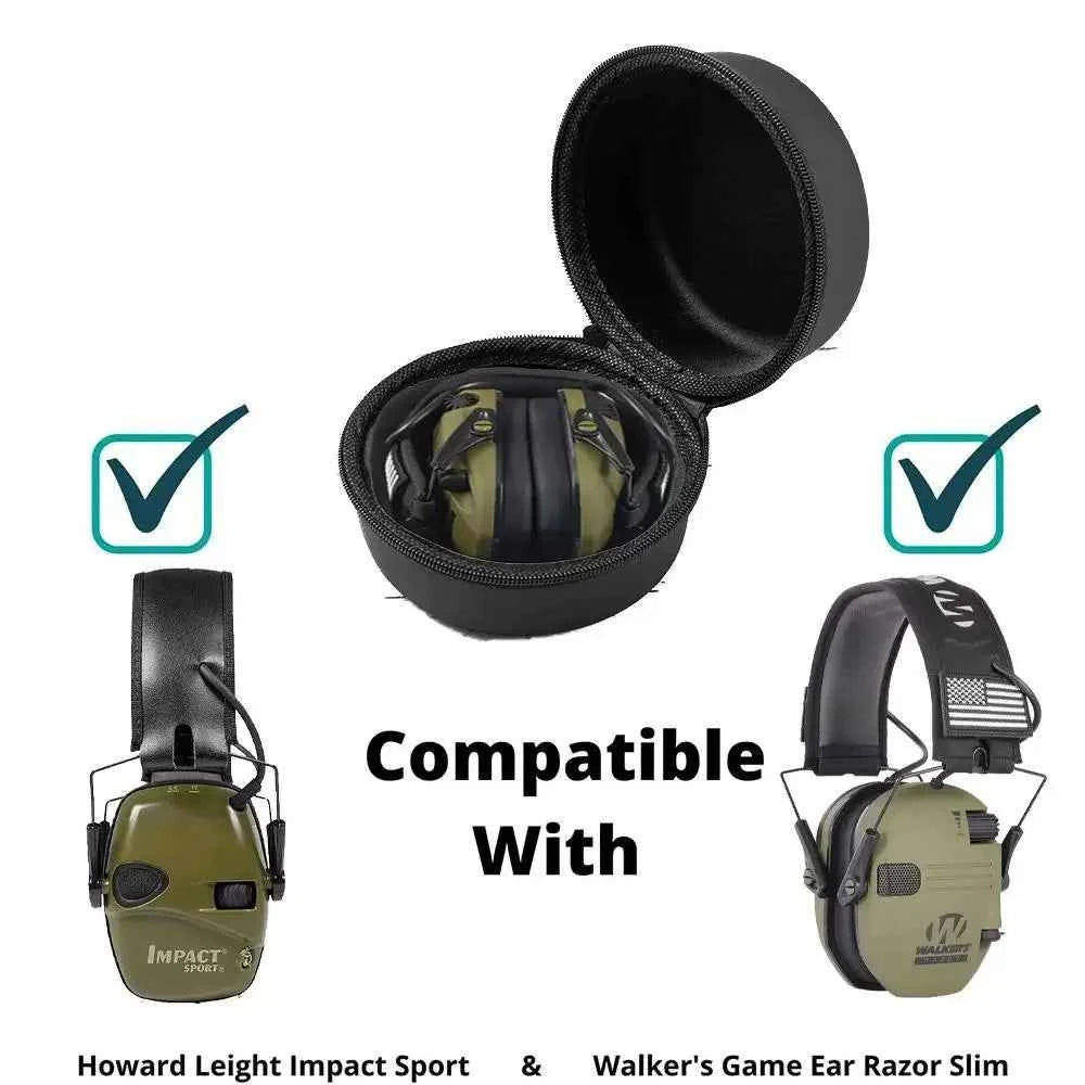 Outdoor hunting/shooting earmuffs actively reduce noise to protect hearing, train tactical headphones to strengthen human voice