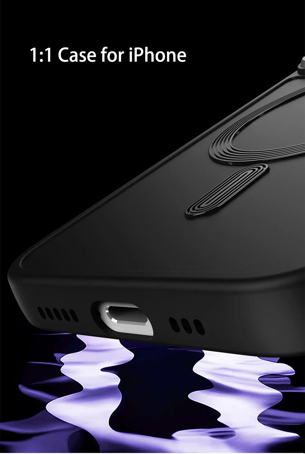 Stand Case for iPhone 16 15 14 13 12 11 Pro Max Cover Magnetic for Magsafe Wireless Charge Shell Camera Holder Soft Matte Fundas