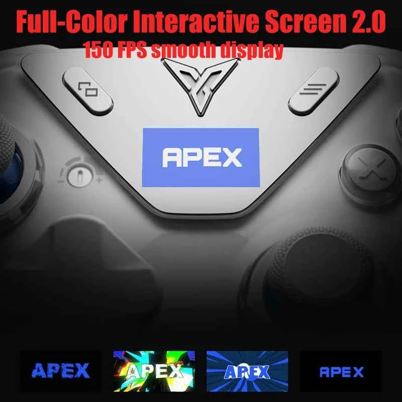 Flydigi apex 5 controller gamepad wireless gamepad for pc /Switch/Phone/TV/tablet computer,charging dock with Cool RGB screen