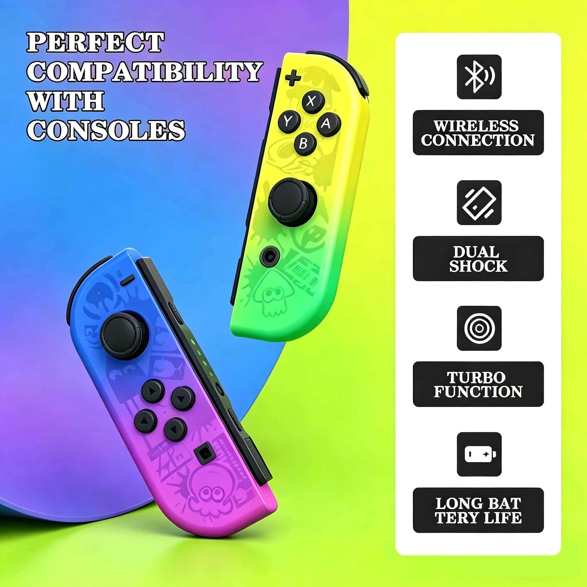 Joy Con Wireless Switch Control Joycon Controller with Dual Vibration Joystick Gamepad for Switch Video Game Consoles Accessory