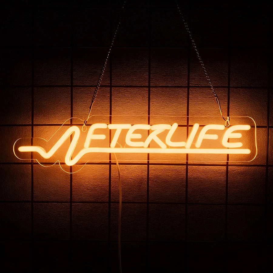 Cyberpunk Neon Sign Game LED Sign for Wall Decor Shooting Games Neon Light for Gaming Room Man Cave Bedroom Gifts for Teen Boys