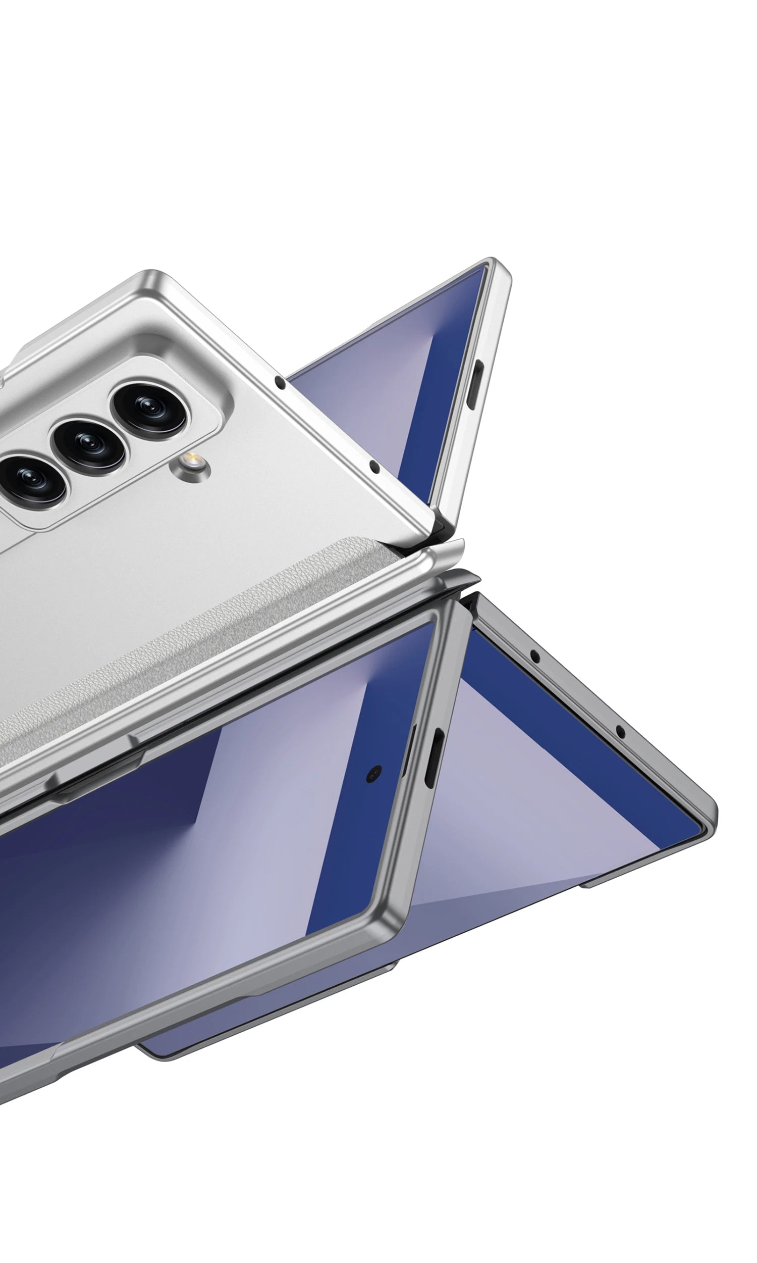 Magnetic Hinge All-included Case for Samsung Galaxy Z Fold 7 6 Ultra-thin Shockproof Stand Matte Cover for Samsung Z Fold7 Case