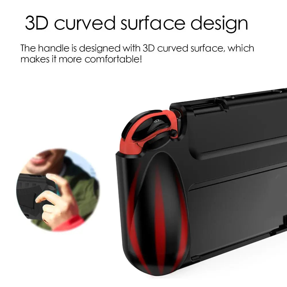 Protective Case Silicone Soft Shell Game Skin Protective Case for Nintendo Switch OLED Game Console Accessories