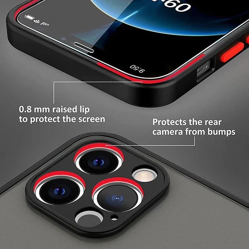for iPhone 16 15 14 13 12 11 Pro Max Plus Mini XS XR SE 7 8 Case Wireless Charge Magnetic Magsafe Skin Matte Cover Shell Fundas